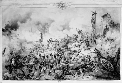 The Siege and capture of Saragossa, 1809 by Victor Adam